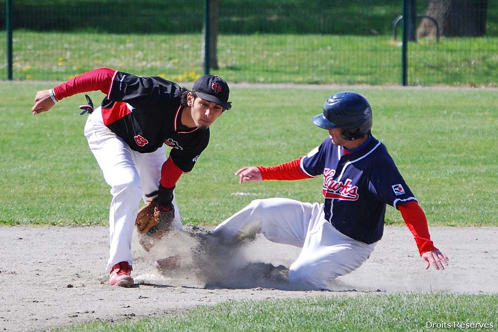 Stade Toulousain vs. La Guerche Hawks 2009, Virgile Roux sliding
