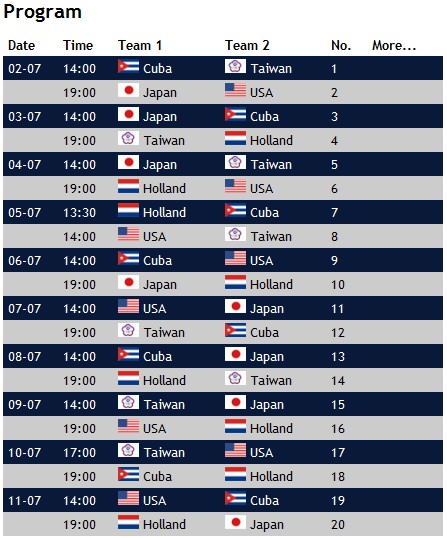 Schedule Schedule