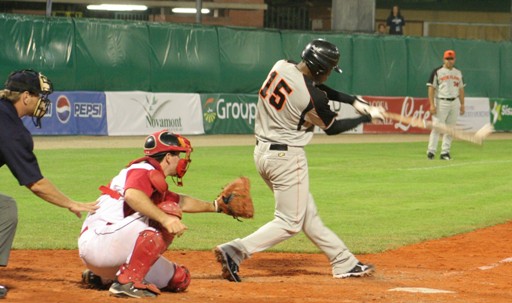 Sharlon Schoop during the Baseball World Cup