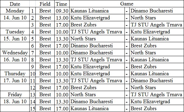 Brest_Schedule