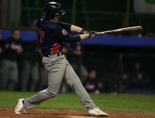 Mattia Bucchi ended Jim Brower's no-hit bid with a double in the 8th Mattia Bucchi ended Jim Brower's no-hit bid with a double in the 8th