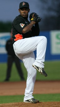 Enorbel Marquez-Ramirez threw seven scoreless innings against Godo