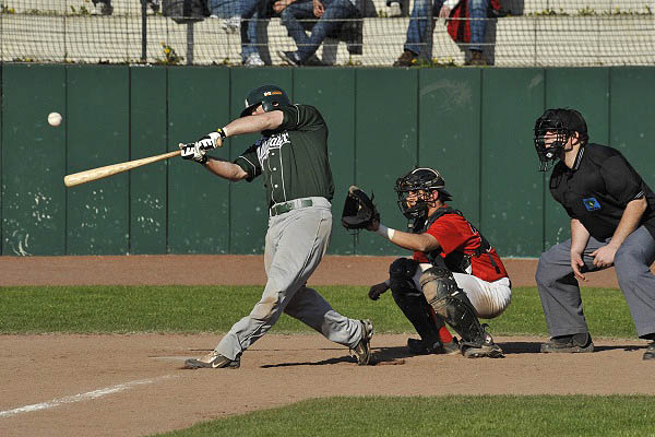 Dominik Wulf hit a grand slam for Solingen in game one in Dortmund
