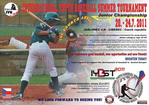 hang Good luck Ruined Invitation to International Youth Baseball Tournament in Czech Republic -  International Tournaments, Youth: European Competitions - Mister Baseball