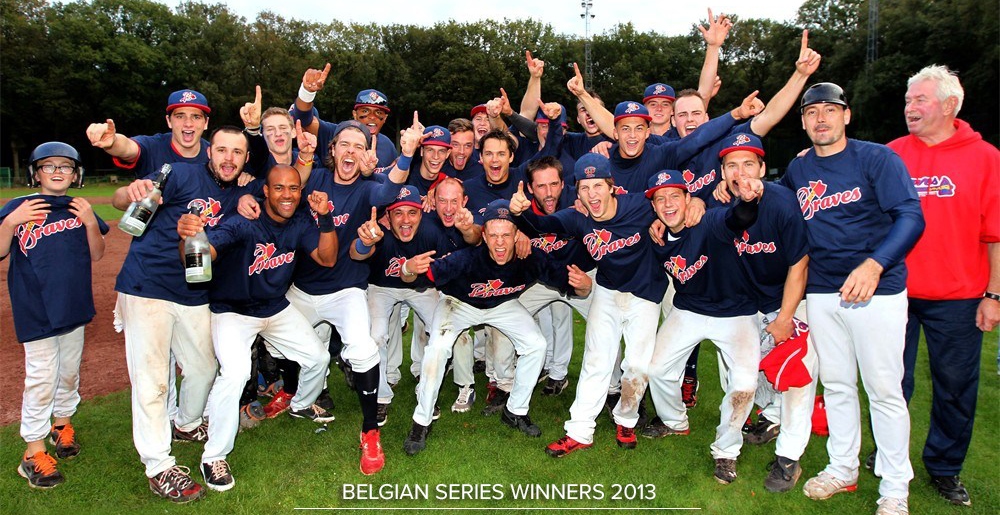 Brasschaat Braves Belgian Champion 2013