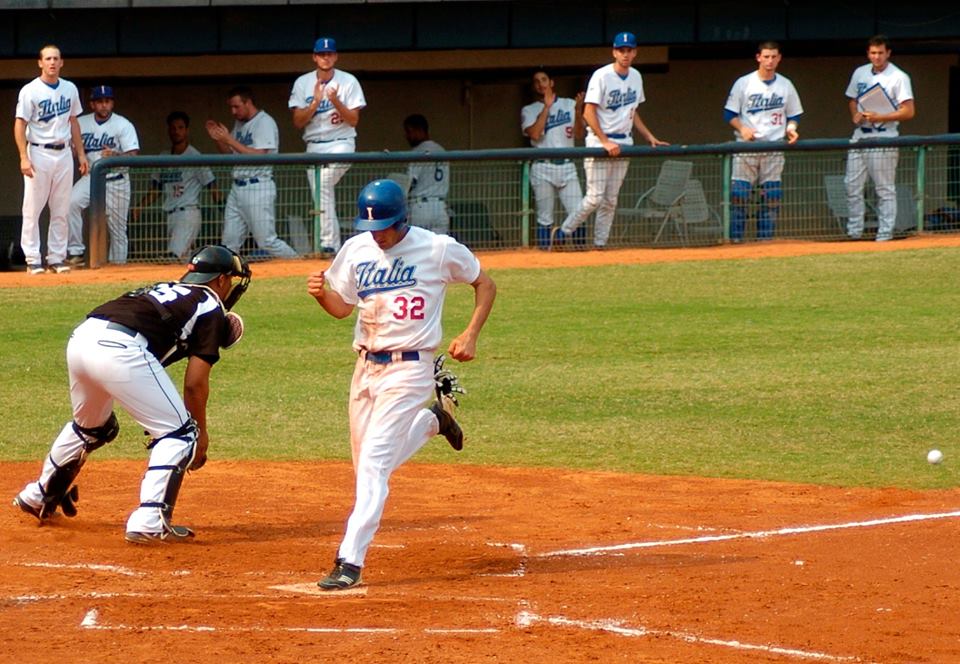 Italy scores first run at 21U Baseball World Cup FIBS