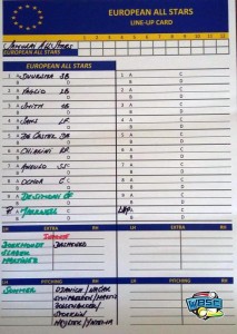 Lineup Game 2