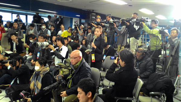 Media at Press Conference