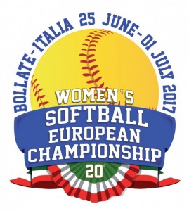 Logo Damen Softball EM