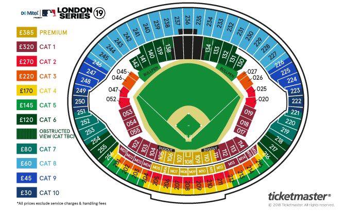 Ticket Prices revealed for New York Yankees-Boston Red Sox London Series 2019 - Major League ...